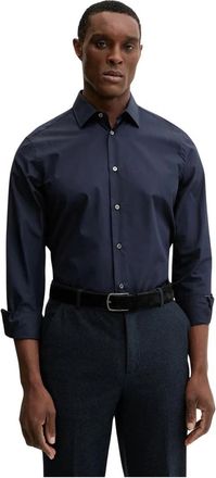 Paul Smith Katoenen Poplin Overhemd - Heren - Zakelijke Overhemden - Blauw - L - Katoen - Overhemden