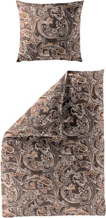 BIERBAUM Bettwäsche »4065« 2 Stk. tlg. Biber, 100 % Baumwolle, pflegeleicht