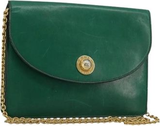 Celine Pre-owned Cross Body Bags, female, Green, Size: ONE SIZE Pre-owned Vintage Shoulder Bag