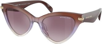 Michael Kors MK2259U ROANOKE 40366X Womens Sunglasses Brown Size 52