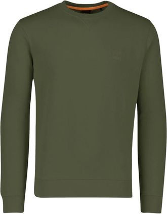 HUGO BOSS Heren, Sweatshirts & Hoodies, Groen, Maat: 5XL Katoen