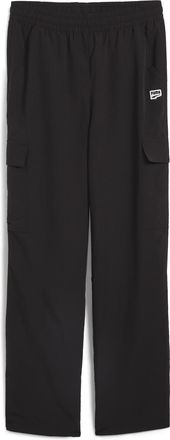 Puma Pantaloni cargo DOWNTOWN da donna, Abbigliamento, Nero, M