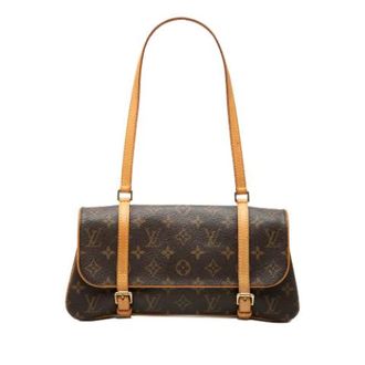 Louis Vuitton Pre-owned Marelle Tas - Dames - Pre-owned - Bruin - Maat: ONE Size Leer