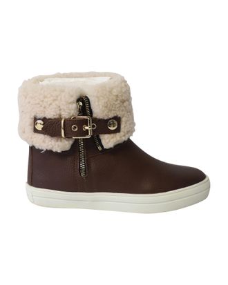 Burberry Burberry Skillman Enkel Weer Regenlaarzen in Bruin Leer