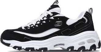 Skechers (WMNS) Skechers DLites GS Black/ White 11422-BKW