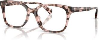 Ralph Lauren 53mm Rectangle optical glasses in Pink at Nordstrom