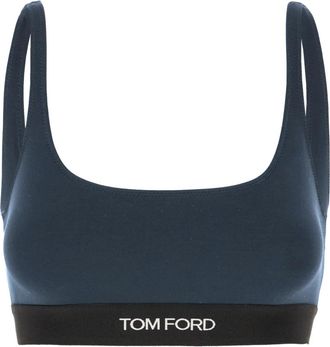 Tom Ford Modal Signature Bralette - Dames - Sport BHs - Blauw - S - Fitness