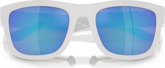 Prada 56mm Pillow Sunglasses in Natural White at Nordstrom