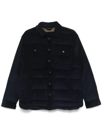 Valstar Matt jacket - men - Cotton/Polyamide/Goose Down/Goose Feather - 48 - Blue