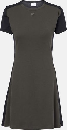ワンピース COURREGES 'Twist Rib Knit Long' dress Brown 324MRO469FI0001 Courrèges Twist Rib Knit Long Dress from $491.00 - on Stylight
