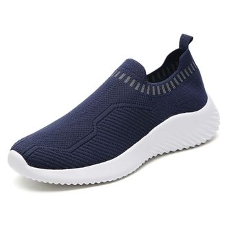 Generic Womens Fly Weave Slip On Sneakers Lightweight Mesh Athletic Walking Shoes for Casual Comfort Womens Trainers Size 7 Ladies 8 Extra Wide for Women