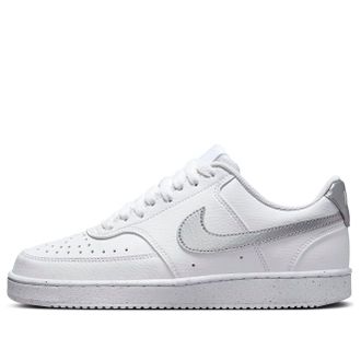 Nike (WMNS) Nike Court Vision 1 Low Next Nature White Metallic Silver DH3158-108