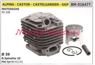 Alpina Segmento De Cilindro De Pist&oacute;n Alpina Para Motor De Motosierra Ps 338 016477