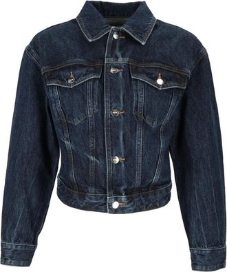 A Gold E Veronica Trucker Jacket - Jackets - Hombre - Azul - S