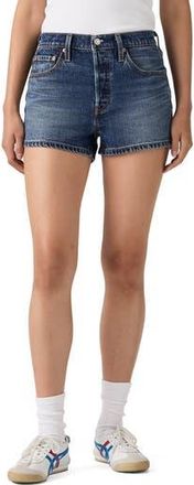 Levi's 501 Original High Waist Denim Shorts in Bottom Place at Nordstrom Rack, Size 24