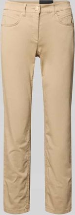 Luisa Cerano Luisa Cerano Hose mit elastischem Bund und Eingrifftaschen in Sand, Gr&ouml;&szlig;e 34