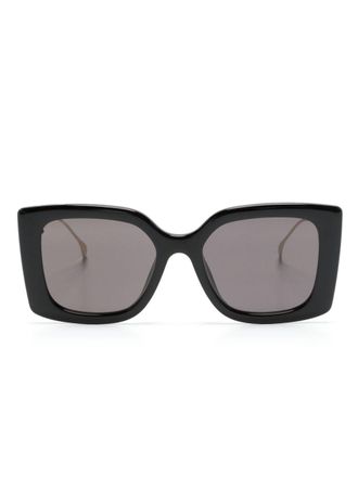 Gucci Occhiali da sole oversize - Nero