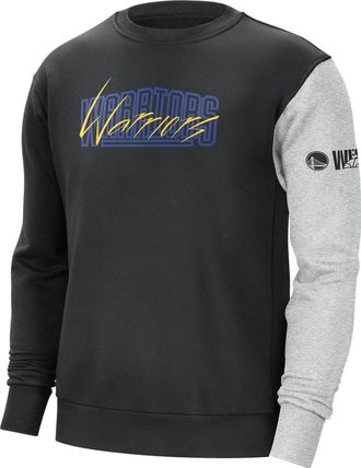 Nike x NBA Golden State Warriors Courtside Sweatshirt Black DR9343-010