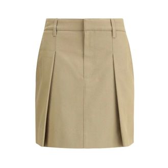 Brunello Cucinelli Donna, Gonne, Beige, M, new