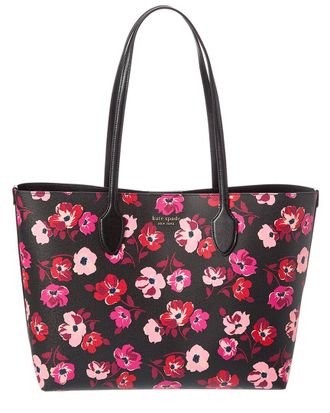 Kate Spade New York Kate Spade New York Bleecker Fall Poppies Printed Pvc Large Tote
