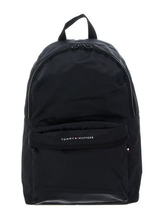Tommy Hilfiger Men TH Skyline Backpack Hand Luggage, Black (Black), One Size