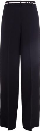 Max Mara Womens Trousers Corvino Black Triacetate