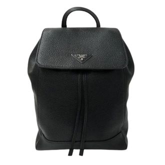 Prada Vintage Backpacks, unisex, Black, ONE SIZE, Pre-owned Leather Backpack
