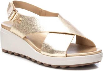 Xti Womens 14270001 Sandal In Gold