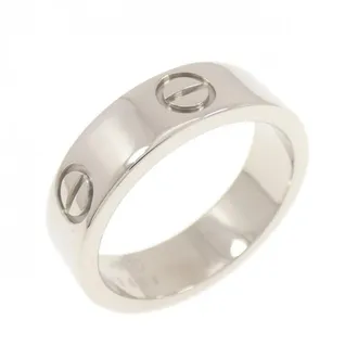 Cartier White Gold White Gold (18K) Band Ring (Pre-Owned)