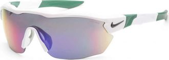 Nike Mens DJ2605-106-61 DJ2605 61 106 Show X3 Elite Sunglasses - White - One Size
