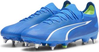 Puma Puma Mens Cloud Ultra Ultimates.1 Soft Ground Football Boots Blue/White 9.5 (44)