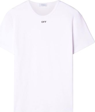 Off-white Off Stamp T-Shirt - men - Cotton/Elastane - L