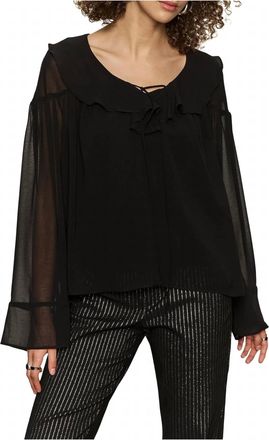Sanctuary Secret Lover Blouse In Black