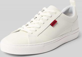 HUGO BOSS Sneaker mit Zugschlaufe Modell Morrie in Weiss, Gr&ouml;&szlig;e 41