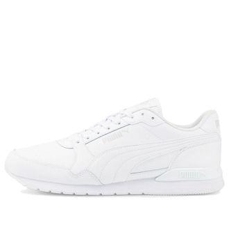 Puma ST Runner v3 Leather White Grey Violet 384855-10