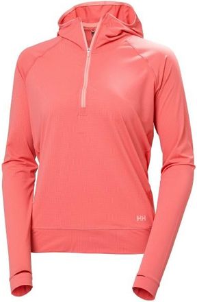 Helly Hansen Shine Solen 1/2 Zip Hoodie Funktionsshirt f&uuml;r Damen | rot