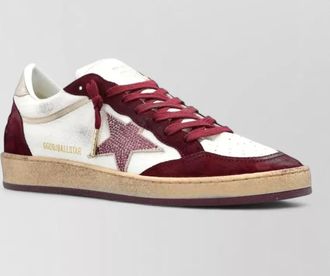 Golden Goose leather low-top sneakers