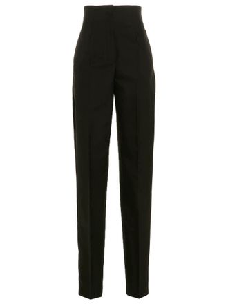 Sportmax Embroidered Stretch Wool Blend Andalo1234 Pant