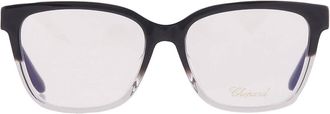 Chopard Demo Square Ladies Eyeglasses VCH333S 0FUS 55