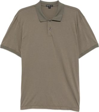 James Perse Polo Luxe Lotus - Verde