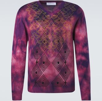 Kiko Kostadinov Hatha tie-dye wool sweater