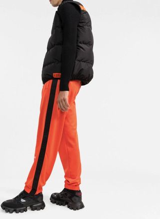 Heron Preston Mens Ctnmb Logo Trackpants Orange Clothing > Pants