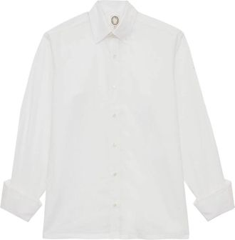 Ines De La Fressange Nova Shirt - Dames - Overhemden - Wit - S - Katoen - Overhemden
