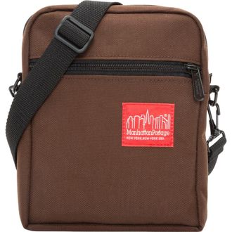 Manhattan Portage City Lights Crossbody Bag in Dark Brown at Nordstrom, Size Small