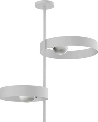 Lumicom Lumicom - Alley Plaf&oacute;n Blanco Hoja 2xe27