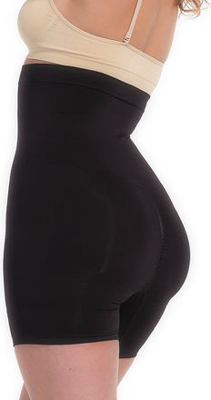 Magic Bodyfashion Booty Boost High Waist Shaper Shorts in Black at Nordstrom, Size Xx-Large