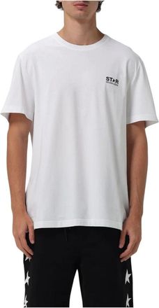 Golden Goose Heren, Tops, Wit, Maat: L