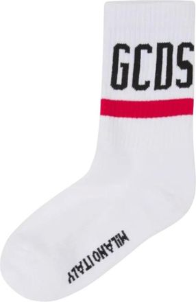 GCDS Calcetines con logo - Underwear - unisex - Blanco - M