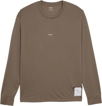SATISFY AuraLite long-sleeve T-shirt - Brown