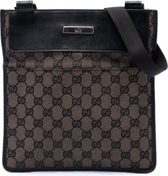 Gucci Pre-owned Gucci GG Canvas Crossbody Unisex VML8SLNOZFFQ437G